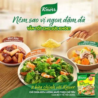 Hạt nêm thịt thăn, xương ống, tủy Knorr - 400g