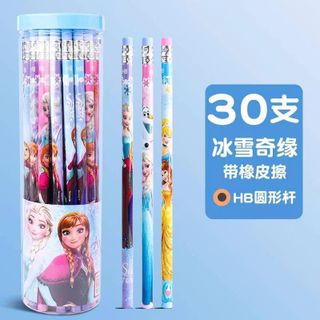 HỘP 30 BÚT CHÌ HOẠ TIẾT HOẠT HÌNH DISNEY
