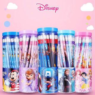 HỘP 30 BÚT CHÌ HOẠ TIẾT HOẠT HÌNH DISNEY
