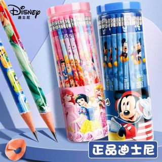 HỘP 30 BÚT CHÌ HOẠ TIẾT HOẠT HÌNH DISNEY