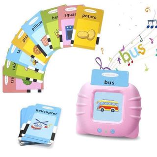 MÁY ĐỌC THẺ SONG NGỮ ANH VIỆT FLASHCARD 112 THẺ 224 TỪ VỰNG (T60)