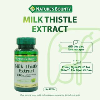 Thực phẩm bảo vệ sức khỏe Milk thistle 1000mg