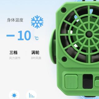 Quạt Mini Đeo Hông Dã Ngoại – Nhẹ, Êm, Pin Sạc Mang Theo Mọi Nơi M1