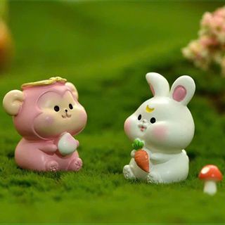 (BÁN SỈ)Bộ 12 Con Giáp Mini Siêu Dễ Thương – Trang Trí Góc Học Tập, Làm Quà Tặng Ý Nghĩa