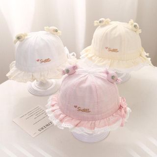 Mũ Trẻ Em – Kiểu Dáng Mỏng, Dễ Thương, Chống Nắng Cho Bé Gái Mùa Xuân & Thu AB62