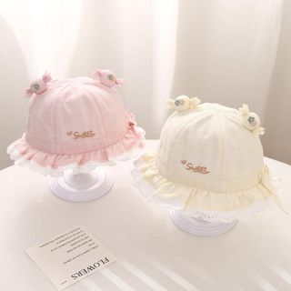 Mũ Trẻ Em – Kiểu Dáng Mỏng, Dễ Thương, Chống Nắng Cho Bé Gái Mùa Xuân & Thu AB62