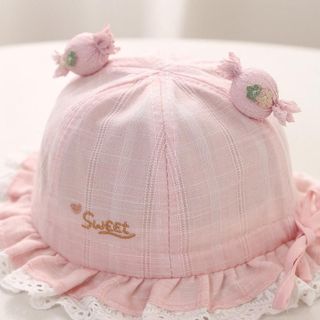 Mũ Trẻ Em – Kiểu Dáng Mỏng, Dễ Thương, Chống Nắng Cho Bé Gái Mùa Xuân & Thu AB62