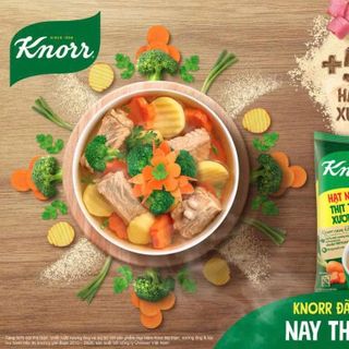 Hạt nêm thịt thăn, xương ống, tủy Knorr - 900g
