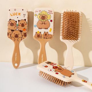 Lược Tóc Capybara Dễ Thương – Thiết Kế Êm, Không Đau Da Đầu C48
