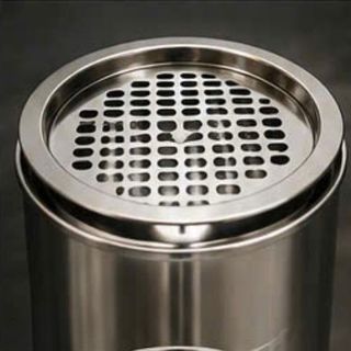 Thùng rác inox sảnh chờ khách sạn, nhà hàng