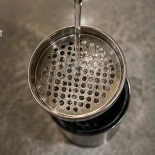 Thùng rác inox sảnh chờ khách sạn, nhà hàng