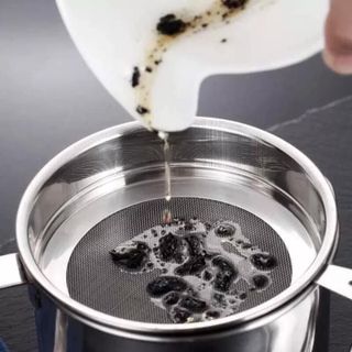 CA LỌC DẦU ĂN INOX 304 ĐA NĂNG GẠN BỎ CHẤT BÉO DƯ THỪA - BH KIDS