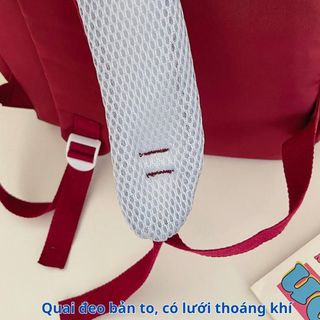 Balo nam nữ SuLú BH Kids, chất liệu vải Oxford chống thấm nước,nhiều ngăn phân loại, đựng được laptop 17inch - CH137