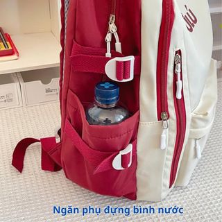 Balo nam nữ SuLú BH Kids, chất liệu vải Oxford chống thấm nước,nhiều ngăn phân loại, đựng được laptop 17inch - CH137