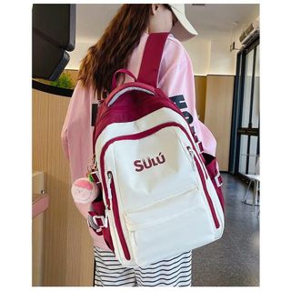 Balo nam nữ SuLú BH Kids, chất liệu vải Oxford chống thấm nước,nhiều ngăn phân loại, đựng được laptop 17inch - CH137