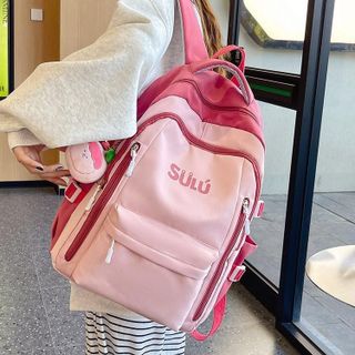 Balo nam nữ SuLú BH Kids, chất liệu vải Oxford chống thấm nước,nhiều ngăn phân loại, đựng được laptop 17inch - CH137