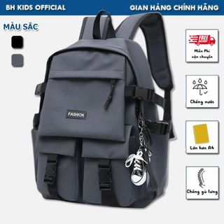 Balo nam nữ Ulzzang BH Kids, Phiên Bản Classic, Thời Trang Hàn Quốc Cao Cấp, Vải Oxford chống thấm nước CH135 - BH Kids