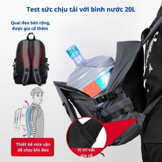 Balo nam nữ Ulzzang BH Kids, Phiên Bản Classic, Thời Trang Hàn Quốc Cao Cấp, Vải Oxford chống thấm nước CH135 - BH Kids