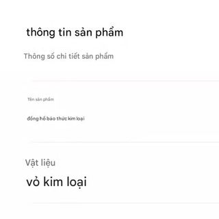 Đồng Hồ Báo Thức Để Bàn Phong Cách Vintage – Đồng Hồ Kim Chuông Kép Dễ Thương TT5