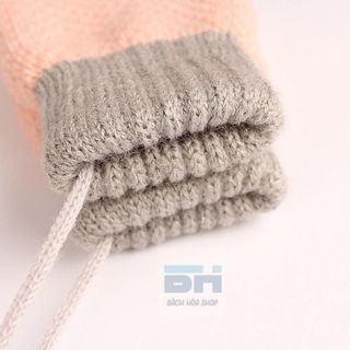 Găng tay len dệt kim BH Kids hình trái dứa dễ thương cho bé từ 1-5 tuổi BHS26