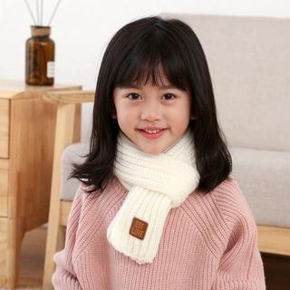 Khăn len quàng cổ EST LOVE dày dặn giữ ấm phù hợp cho bé từ 3 đến 12 tuổi - Thời trang thu đông cho bé
