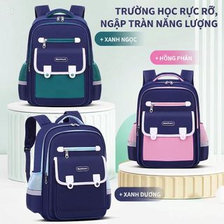 Balo học sinh tiểu học Boomheart chống thấm nước, siêu nhẹ giảm gánh nặng, sức chứa lớn CH194