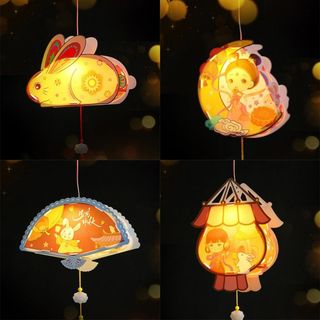 Lồng đèn trang trí trung thu BH Kids cho bé, có nhạc lời Việt, hình thú dễ thương, phù hợp cho bé trai và bé gái