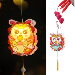 Lồng đèn trang trí trung thu BH Kids cho bé, có nhạc lời Việt, hình thú dễ thương, phù hợp cho bé trai và bé gái