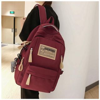 Balo nam nữ Retro BH Kids phong cách Âu Mỹ, vải Oxford chống thấm nước BHS102 Backpack Đeo Vai