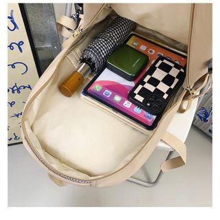 Balo nam nữ Retro BH Kids phong cách Âu Mỹ, vải Oxford chống thấm nước BHS102 Backpack Đeo Vai