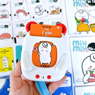 MÁY ĐỌC TRUYỆN MIU BÉ NHỎ- kể chuyện kỹ năng sống trước giờ đi ngủ Đồ Chơi Thẻ Song Ngữ Học Tiếng Anh