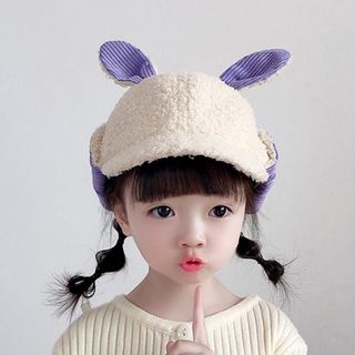 Mũ len hình tai thỏ BH Kids dễ thương, ngộ nghĩnh - Phù hợp với bé từ 2 đến 5 tuổi - BHS51