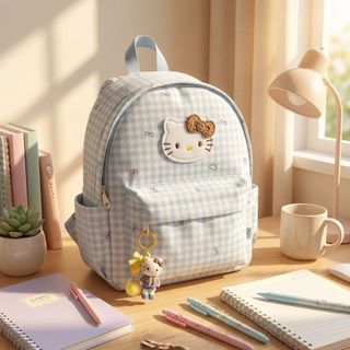 BALO MẦM NON A598 – HOẠ TIẾT KITTY SIÊU XINH CHO BÉ GÁI - WINNIE HOUSE