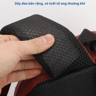 Balo nam nữ Sport thể thao BH Kids, cá tính, đựng được laptop 15.6 inch, quai đeo bản rộng, vải Oxford chống nước- CH150