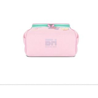 Balo dáng hộp, vải Polyester chống thấm nước, có phản quang phát sáng, họa tiết hoạt hình - Dành cho bé mẫu giáo, lớp 1
