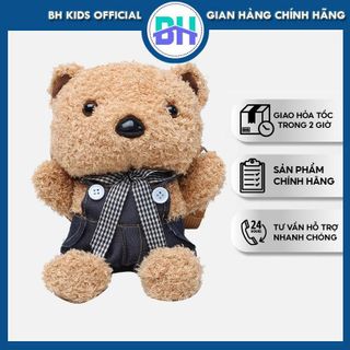 TÚI, BALO ĐỰNG TIỀN LÌ XÌ - Túi, balo đeo chéo đi học, đi chơi hình gấu Teddy phiên bản Hàn Quốc dễ thương, ngộ nghĩnh