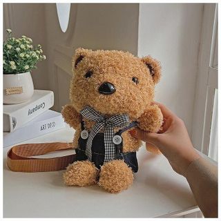 TÚI, BALO ĐỰNG TIỀN LÌ XÌ - Túi, balo đeo chéo đi học, đi chơi hình gấu Teddy phiên bản Hàn Quốc dễ thương, ngộ nghĩnh