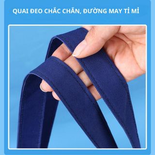 Túi học thêm, túi học phụ đạo BH Kids cho bé tiểu học, cấp 1, cặp sách vải Oxford chống thấm nước, để được đa dạng đồ