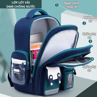 Balo họa tiết hoạt hình IKun - Kuromi - Natra Nhật Bản BH Kids ngộ nghĩnh, dễ thương, chống thấm nước, có phản quang phát sáng