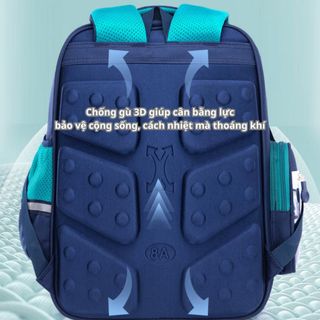 Balo họa tiết hoạt hình IKun - Kuromi - Natra Nhật Bản BH Kids ngộ nghĩnh, dễ thương, chống thấm nước, có phản quang phát sáng