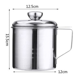 CA LỌC DẦU ĂN INOX 304 ĐA NĂNG GẠN BỎ CHẤT BÉO DƯ THỪA - BH KIDS
