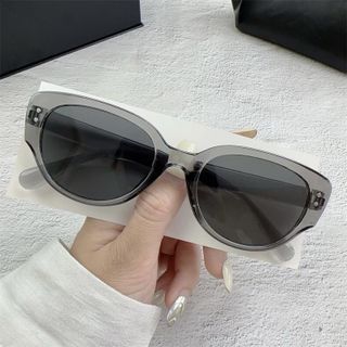 Kính mát đa sắc màu xuyên biên giới mới năm 2025 dành cho nữ, kính mát retro phong cách Hàn Quốc cao cấp dành cho nam, kính chống tia UV
