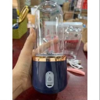 MÁY XAY SINH TỐ 300ML CẦM TAY 6 LƯỠI 2 CỐI - SỬ DỤNG PIN SẠC CỔNG USB SIÊU TIỆN LỢI