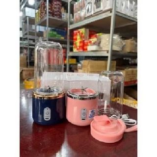 MÁY XAY SINH TỐ 300ML CẦM TAY 6 LƯỠI 2 CỐI - SỬ DỤNG PIN SẠC CỔNG USB SIÊU TIỆN LỢI