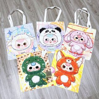 TÚI VẢI HOẠT HÌNH KUTE ĐỰNG CẢ THẾ GIỚI.