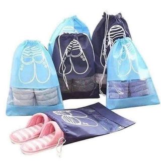 COMBO 10 TÚI ĐỰNG GIẦY CÓ DÂY RÚT CHỐNG BỤI BẨN
