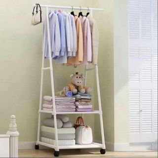 KỆ CHỮ A TREO QUẦN ÁO CÓ BÁNH XE TIỆN DỤNG