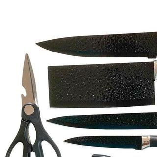 BỘ DAO VÂN NHÁM NHÀ BẾP NHẬT BẢN 6 MÓN TIỆN LỢI