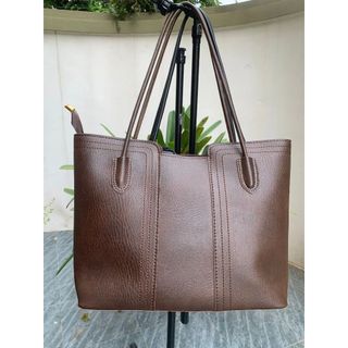 Túi xách nữ, túi công sở xách tay, kẹp nách da trơn tặng kèm gấu size 36cm M725