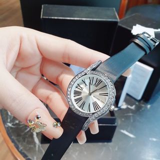 SĂN SALE MÙA HÈ ĐỒNG HỒ NỮ NỘI ĐỊA TRUNG MICHNA KASS DÂY DA MẶT VIỀN HỘT